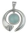 Aquamarine pendant, 'Sea Wave' Aquamarine pendant, 'Sea Wave'
