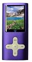 Visual Land VL-G4 4GB MP3/MP4/FM Radio/Voice Recorder/1.8" Screen/Built in Speaker (Purple)