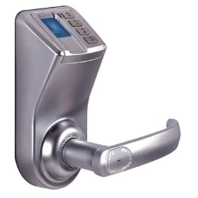 Digital Peripheral Solutions QSB180L Q-See Fingerprint Doorlock with Keypad