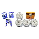 Evergreen PSBR8001 0 0 0 Suzuki Geo G13S G13BB SOHC Piston Set w  Main & Rod... by Evergreen Parts And Components