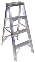 Werner 404 375-Pound Duty Rating Type IAA/IA Aluminum Stepladder, 4-Foot