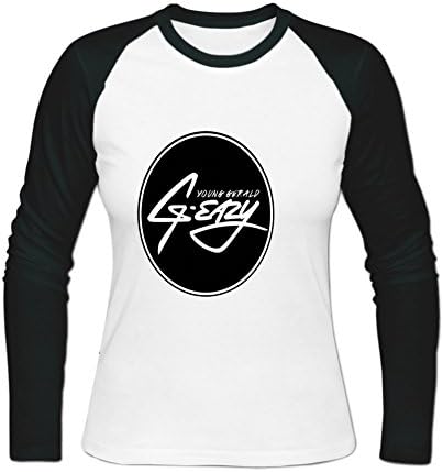 Women's Design Young Gerald G Eazy Tour 2016 Image Baseball T Shirt By ZIYOUS L White