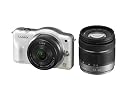 Panasonic デジタル一眼カメラ LUMIX GF3 ダブルズームキット シェルホワイト DMC-GF3W-W