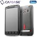 【ストラップホールつき】CAPDASE au HTC EVO WiMAX ISW11HT Soft Jacket 2 XPOSE with Screen Guard Crystal Clear, Clear Black 「au WiMAX ISW11HT / HTC イーボ」専用 ソフトジャケット2 XPOSE (クリスタル・クリアー 液晶保護シート 付き) クリアー・ブラック SJHCEVO4G-P201