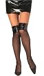 Black Fishnet Thigh Highs
