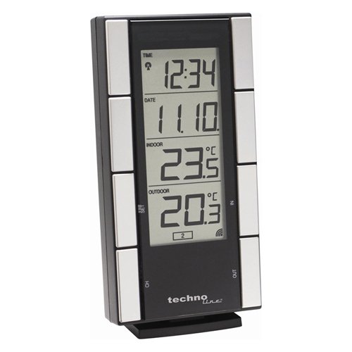 Technoline WS 9765-IT Temperaturstation schwarz-silber