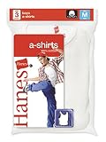 Hanes - Boys 3-Pack Ribbed A Shirts, White