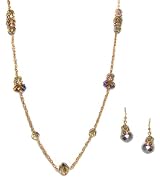 Just Give Me Jewels Goldtone Set of 