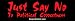 Just Say No to Political Correctness - funny bumper stickers (Medium 10x2.8 in.)