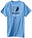 NBA Memphis Grizzlies Primary Logo T-Shirt, Small, Light Blue