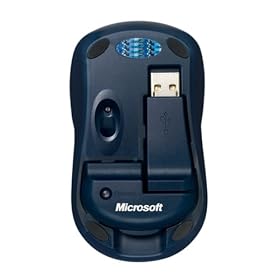 Microsoft Wireless Notebook Optical Mouse 3000 - Winter Blue
