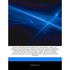 Articles on People of Jordanian Descent, Including: Jamil Al-Banna, Julia Sawalha, Nadim Sawalha, Nadia Sawalha, Nabil Shaban, Najwa Nimri, Thaer Bawa
