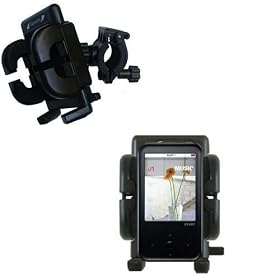 Bike Handlebar Holder Mount System for the iRiver S100 - Gomadic Brand