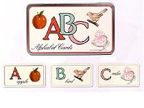 ABC Flash Cards in Tin -English