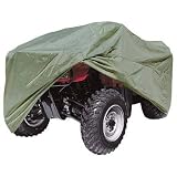 41MFeBOMa0L. SL160  Classic Accessories QuadGear Olive ATV Storage Cover   Fits Large ATVs