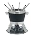 Trudeau Onix 3 in 1 Cast Iron Fondue 11 Piece Set