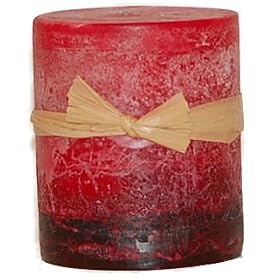 3x3 Round Pomegranate Candles By Stone