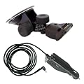 Quality Replacement Window Mount Holder + Genuine TomTom Car Charger for TomTom GO 510 710 910 - by Easy Mount