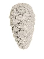 Evergreens Colgante Árbol Med Snow Pine Cone Blanco