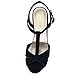 BAMBOO Women's T-Strap Chunky Heel Platform Sandal