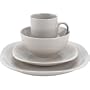 Thomson Pottery 16-pc. White Quadro Set