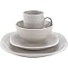 Thomson Pottery 16−pc. White Quadro Set