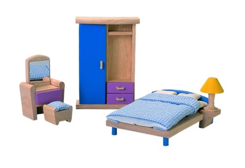 Childrens Toyshop  Toys : Plan Toys - Dollhouse Bedroom Neo
