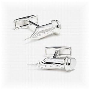 Fountain Pen Nib Cufflinks
