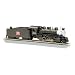 HO RTR 2-6-0 Mogul w/Tender & Smoke, RI #2121