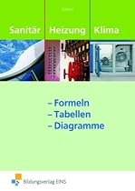 Sanit&auml;r-, Heizungs- und Klimatechnik Formeln - Tabellen - Diagramme: Formelsammlung