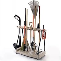 Suncast - Suncast Outdoor Tool Rack Cart with Wheels