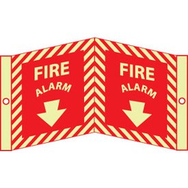 3d Glow Sign Acrylic - Fire Alarm