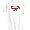 T-Shirt White " Danger : Korean Penis " North Korea Country