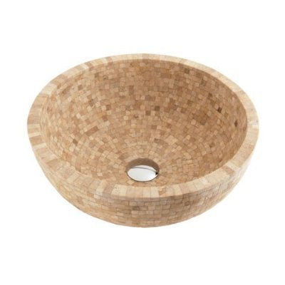 Fontaine Mosaic Travertine Bathroom - FSA-020Msm