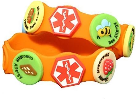 Allerbling Food Allergy Awareness Bracelet by Allerbling