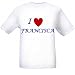 I LOVE FRANCISCA - Name-series - White T-shirt