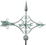 32 &acute; Luxury Blue Verde Victorian Arrow Weathervane - B003FVD0LW