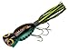 Arbogast Hula Popper Topwater Fishing Lure, Bass, G730 (1 1/4 in, 3/16 oz)
