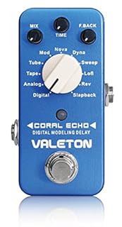 CORAL ECHO VALETON ディレイペダル CORAL ECHO VALETON ディレイペダル ディレイ・ファズ・ルーパー