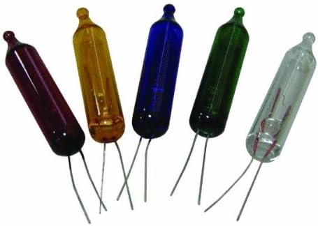 10-Pack Heavy-Duty Multicolored Replacement Light Bulb