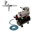 Master Airbrush Model G35 Airbrushing System with AirBrush-Depot TC-20T Air Compressor Storage Tank