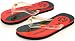 Men's Sandals RED Slides Thongs SPAIN FLAG Shoes