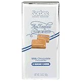 Sorbee Sugar Free Milk Chocolate Bars, 2.8-Ounce Bars (Pack of 12)