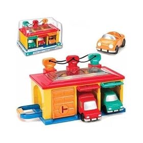  Battat Three Car Garage Playset