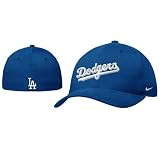 Nike L.A. Dodgers Royal Blue MLB Swoosh Flex Fit Hat