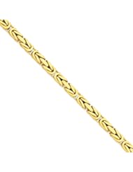 14k 5.25mm Byzantine Chain