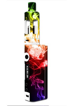 Skin Decal Vinyl Wrap for Kanger Tech Subbox Mini Vape Mod Box / color smoke
