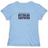 T-Shirt Woman Light Blue  Australian Shepherd Is My Best Friend  Dog