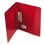 Presstex Grip Punchless Side Clamp Binder, 5/8 Capacity, Letter, Executive Red ACC42529