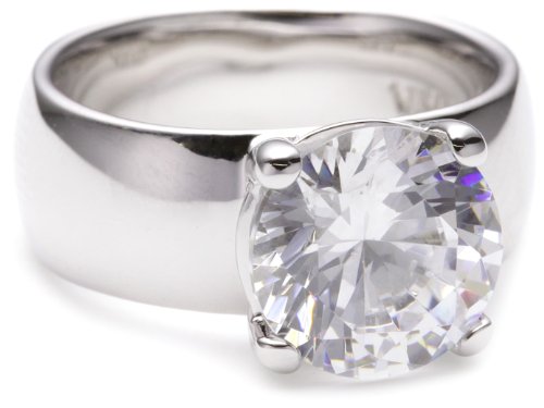 Viventy Damen-Ring 925 Sterling Silber 1 Zirkonia Wei&szlig; Gr. 52 (16.6) 762621 Preisvergleich